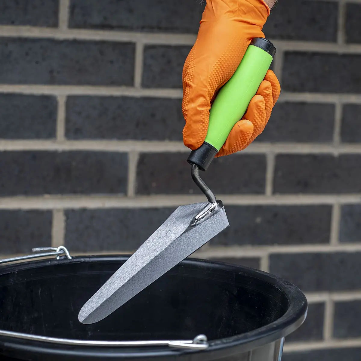 Siegen by Sealey Gauging Trowel with Soft Grip Handle 175mm White Rose Tools