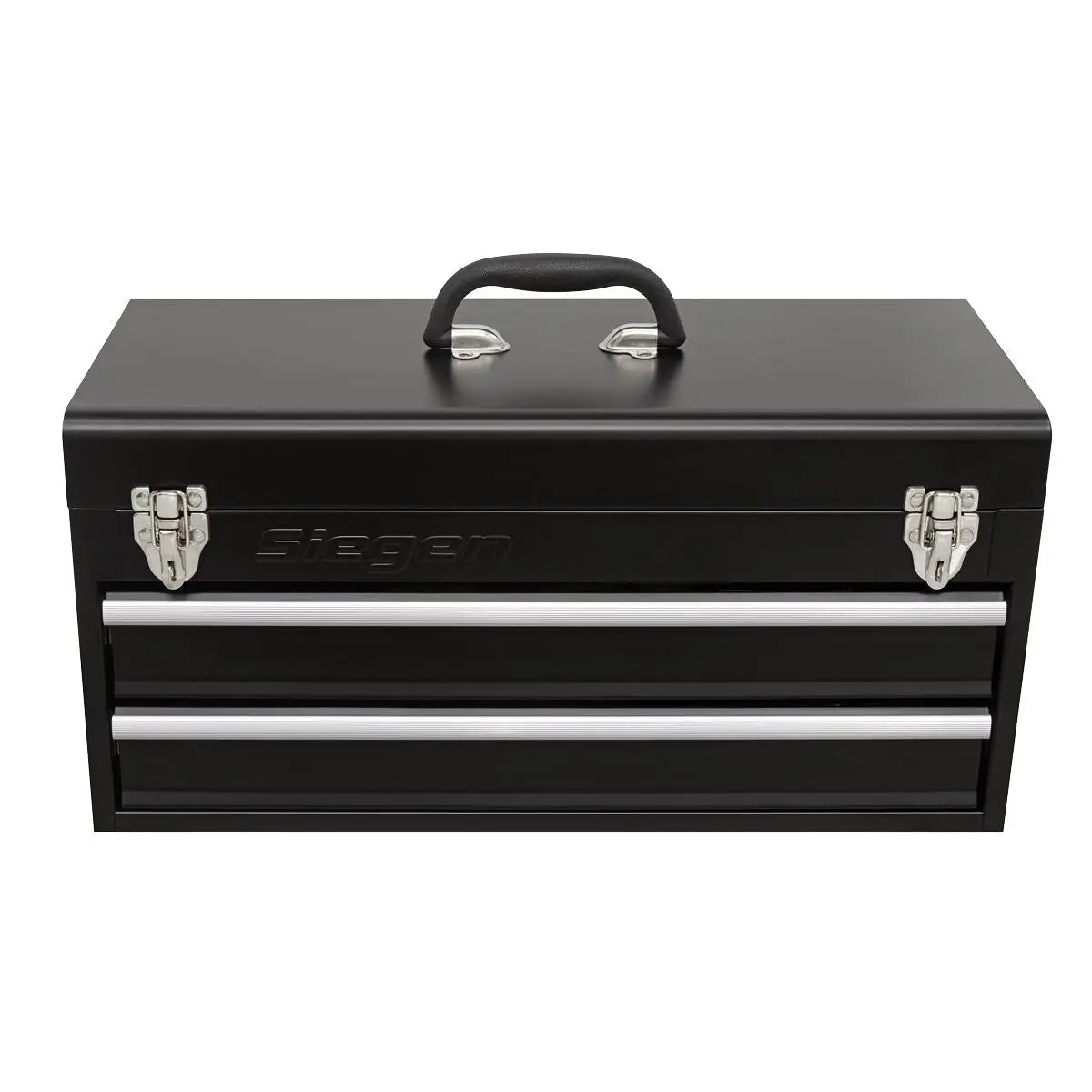 Siegen by Sealey Portable Tool Chest 2 Drawer with 90pc Tool Kit White Rose Tools