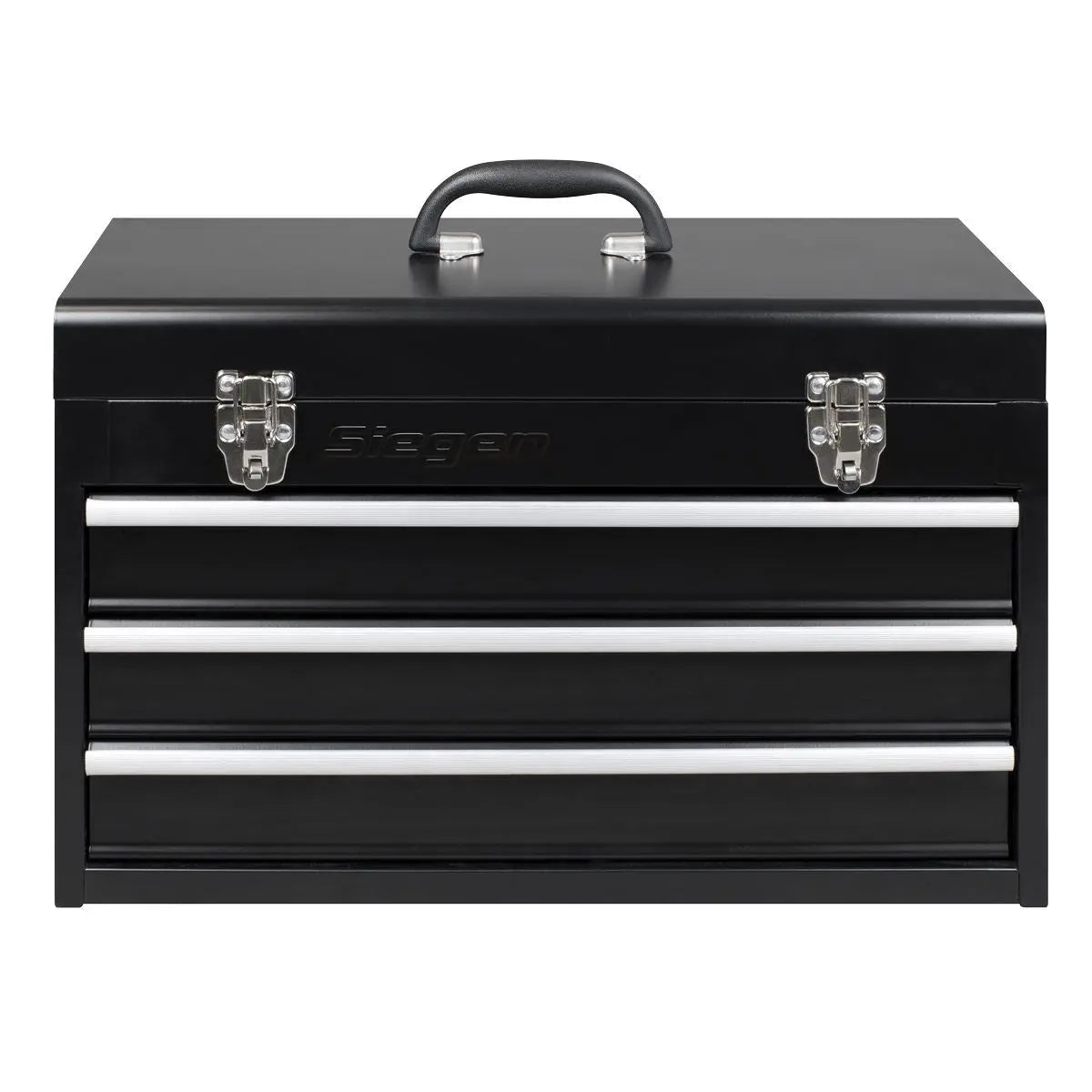 Siegen by Sealey Portable Tool Chest 3 Drawer with 98pc Tool Kit  White Rose Tools