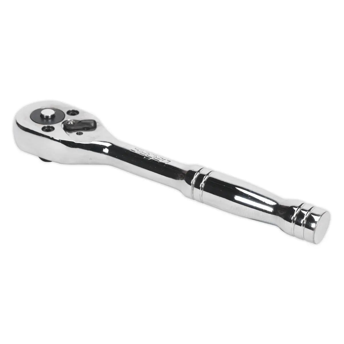 Siegen by Sealey Ratchet Wrench 1/4"Sq Drive Pear-Head Flip Reverse