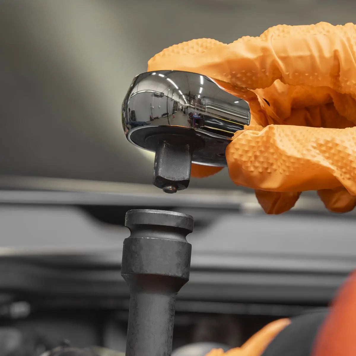 Siegen by Sealey Siegen Impact Adaptor & Extension Bar Set 1/2"Sq Drive 6pc White Rose Tools