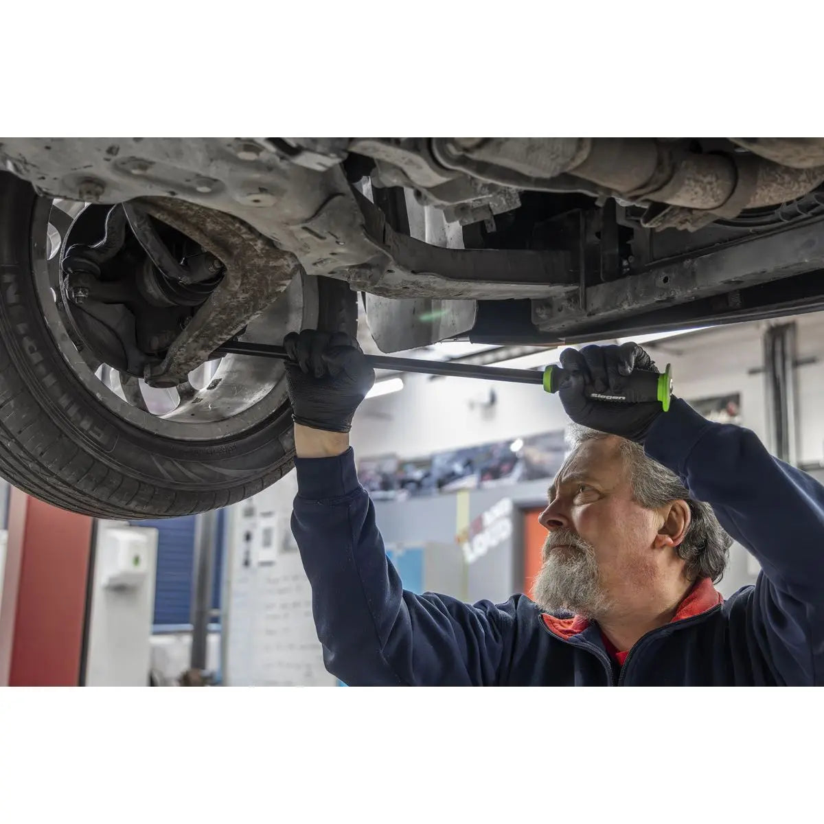 Siegen by Sealey Siegen Pry Bar with Hammer Cap 610mm