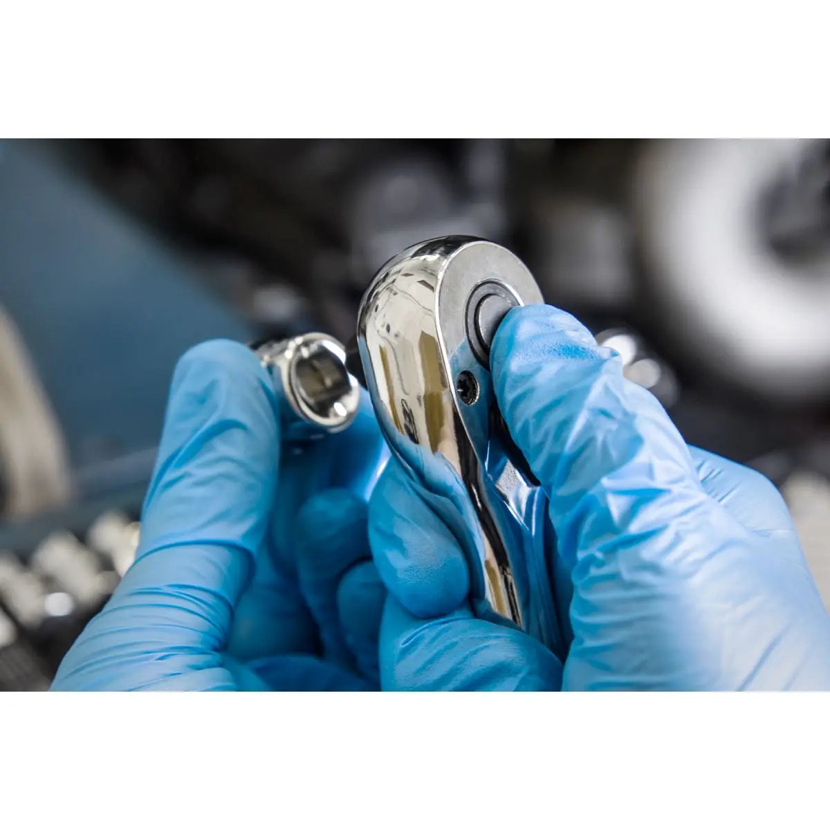 Siegen by Sealey Socket Set 19pc 3/8"Sq Drive 6pt WallDrive® Metric