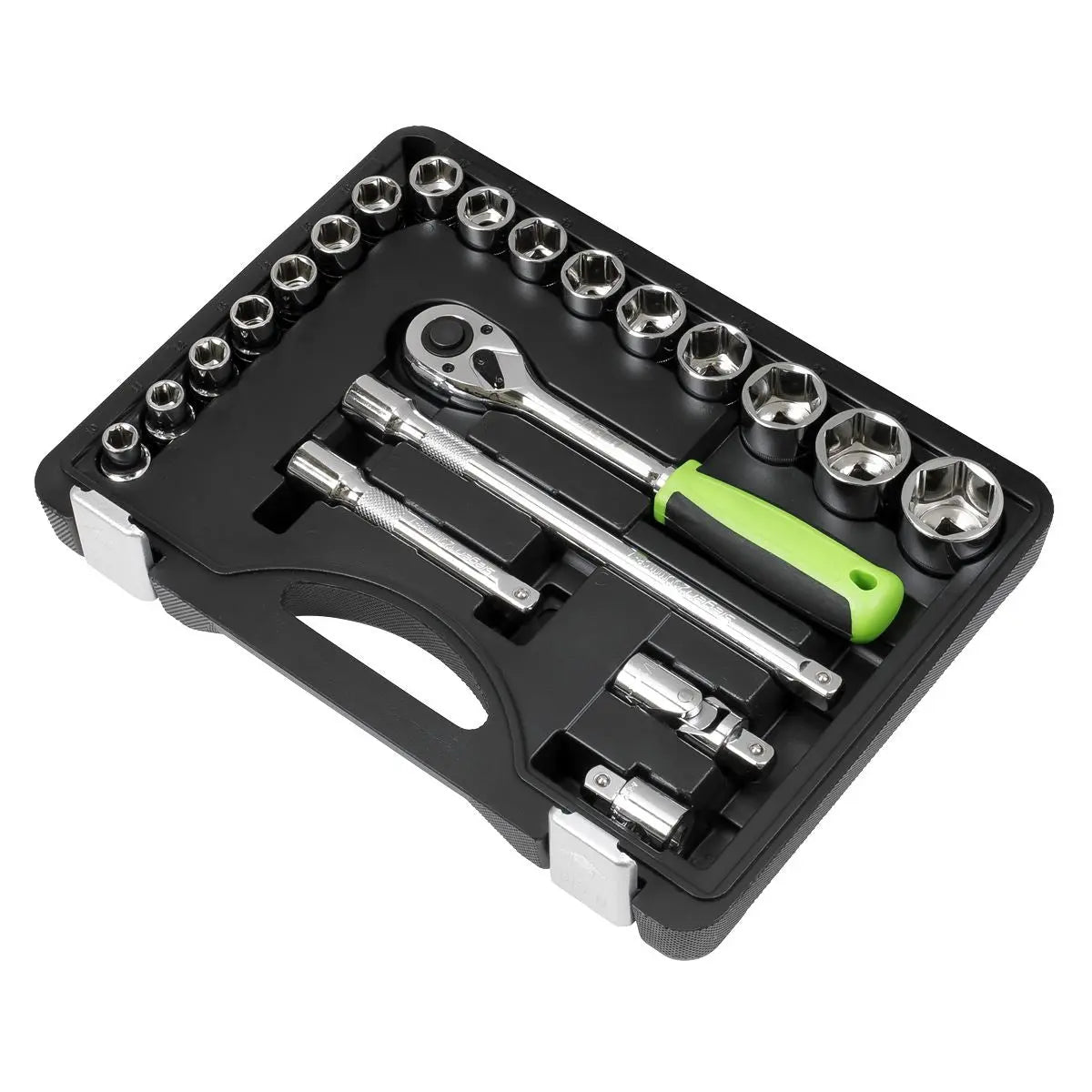 Siegen by Sealey Socket Set 21pc 1/2"Sq Drive Metric