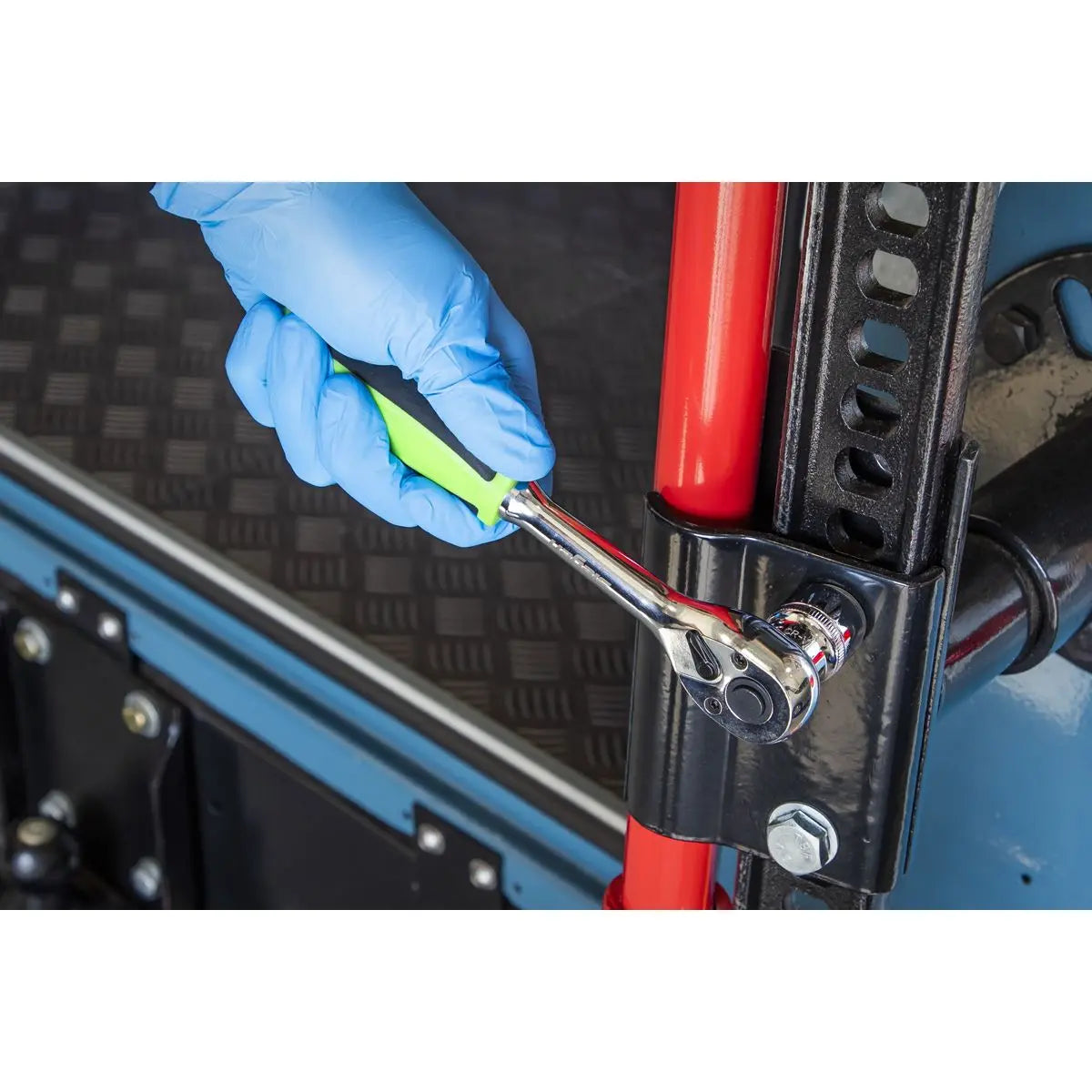 Siegen by Sealey Socket Set 28pc 3/8"Sq Drive 6pt WallDrive® Metric