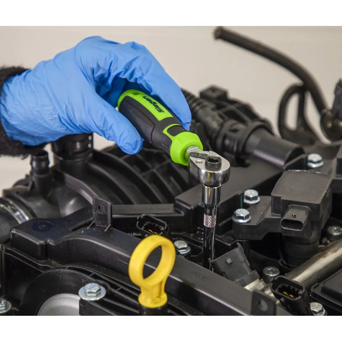 Siegen by Sealey Socket & Bit Set 38pc 1/4"Sq Drive White Rose Tools