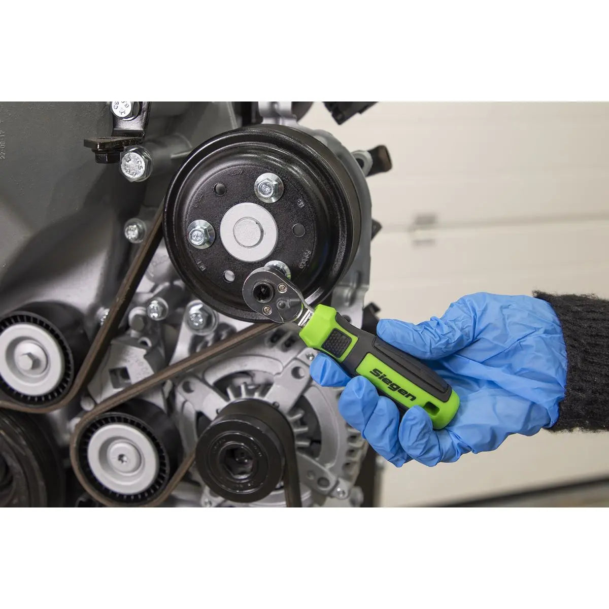 Siegen by Sealey Socket & Bit Set 38pc 1/4"Sq Drive White Rose Tools