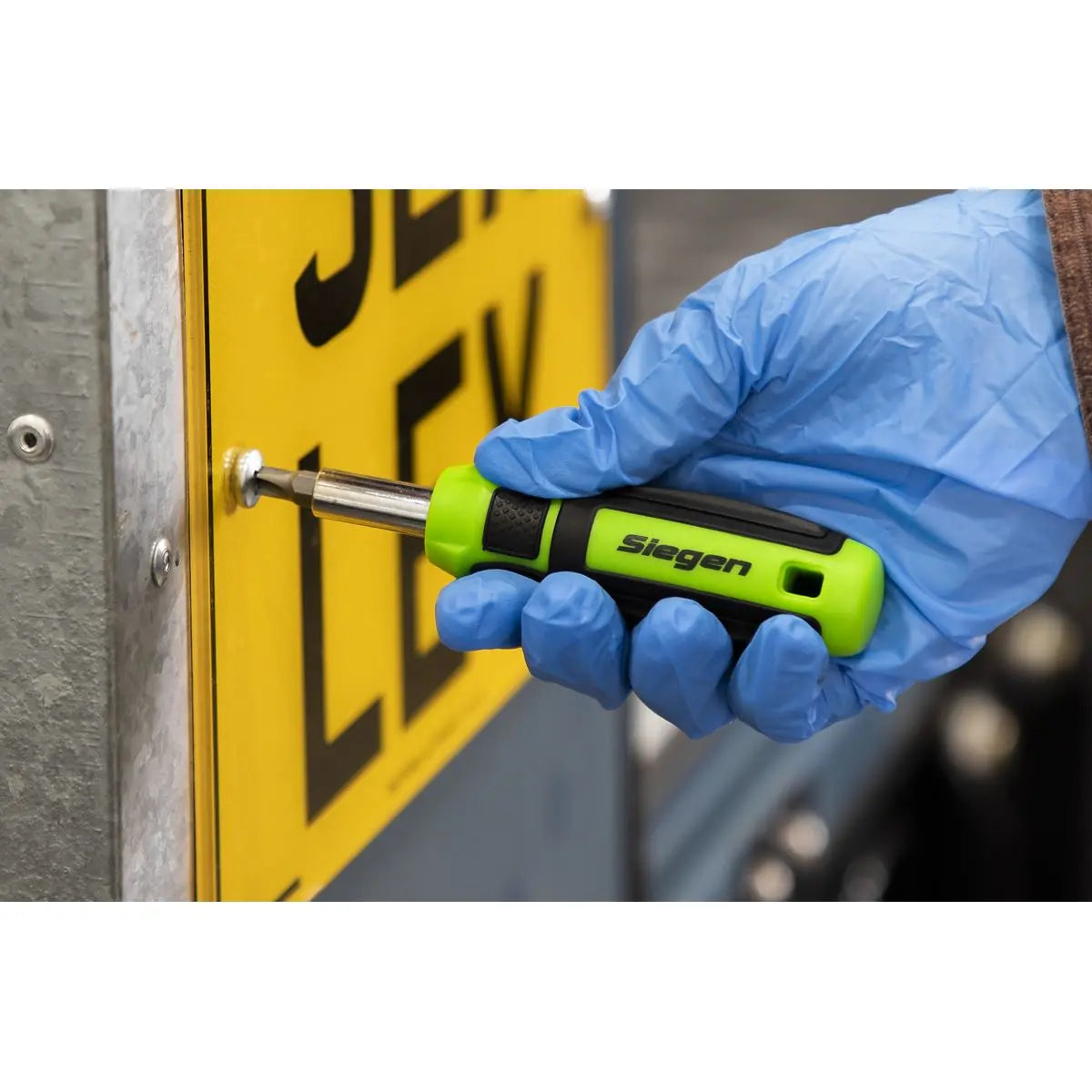 Siegen by Sealey Socket & Bit Set 38pc 1/4"Sq Drive White Rose Tools