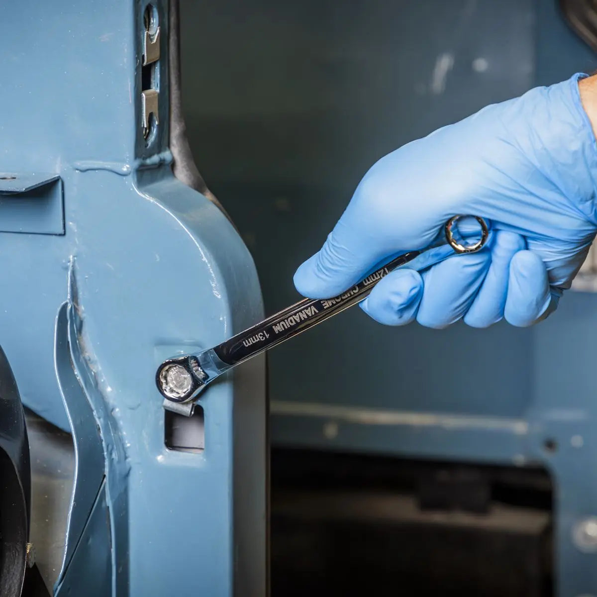 Siegen by Sealey Tool Tray with Combination & Deep Offset Spanner Set 20pc - Metric White Rose Tools