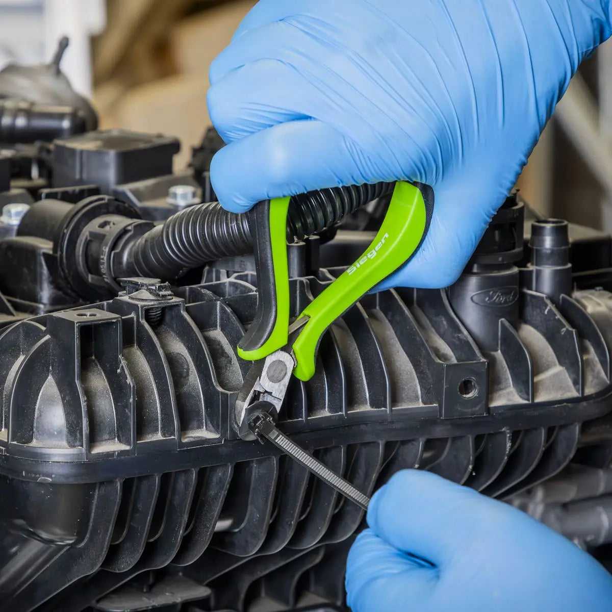 Siegen by Sealey Tool Tray with Pliers Set 9pc White Rose Tools