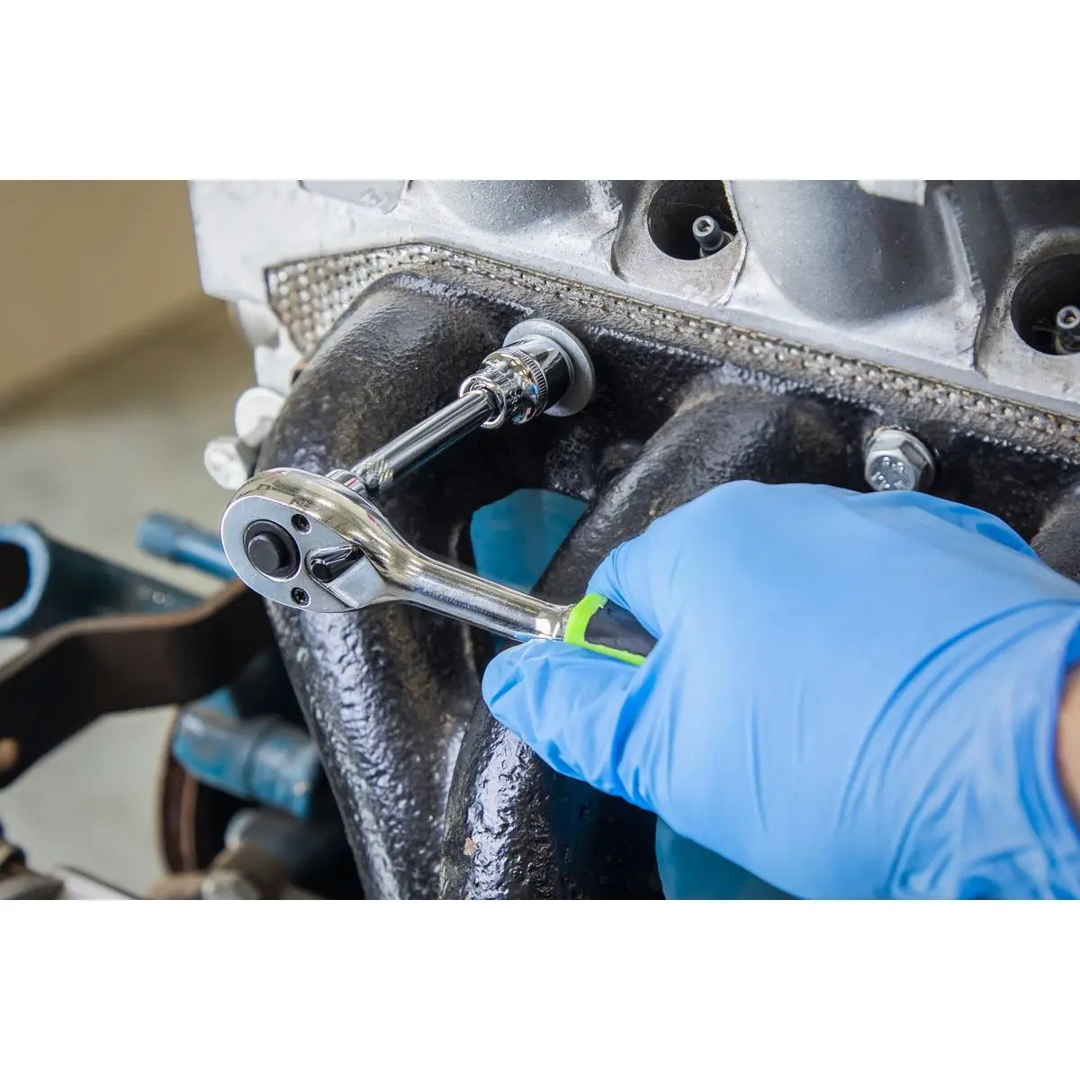 Siegen by Sealey Tool Tray with Socket Set 62pc 1/4" & 1/2"Sq Drive Metric  White Rose Tools