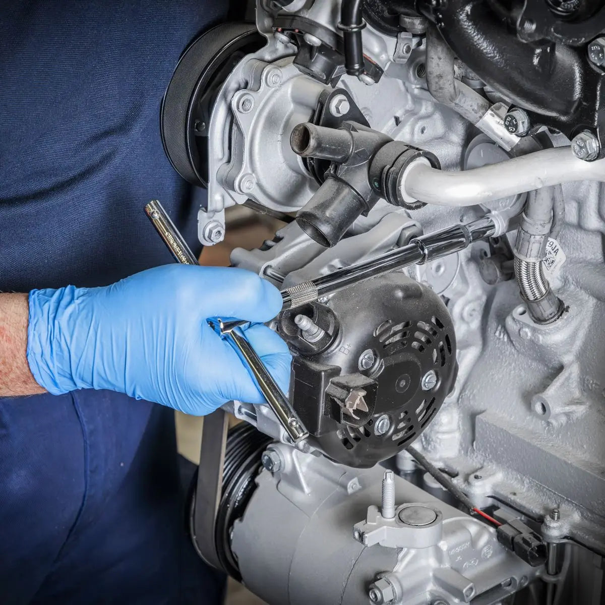 Siegen by Sealey Tool Tray with Socket Set 62pc 3/8"Sq Drive Metric  White Rose Tools