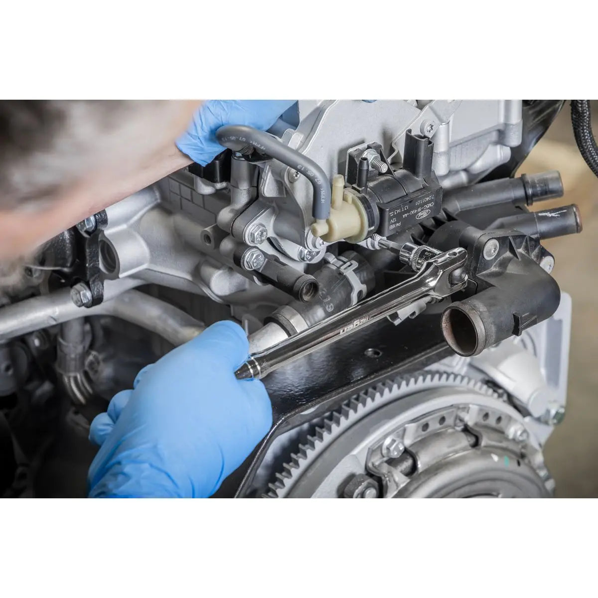 Siegen by Sealey Tool Tray with Socket Set 62pc 3/8"Sq Drive Metric  White Rose Tools