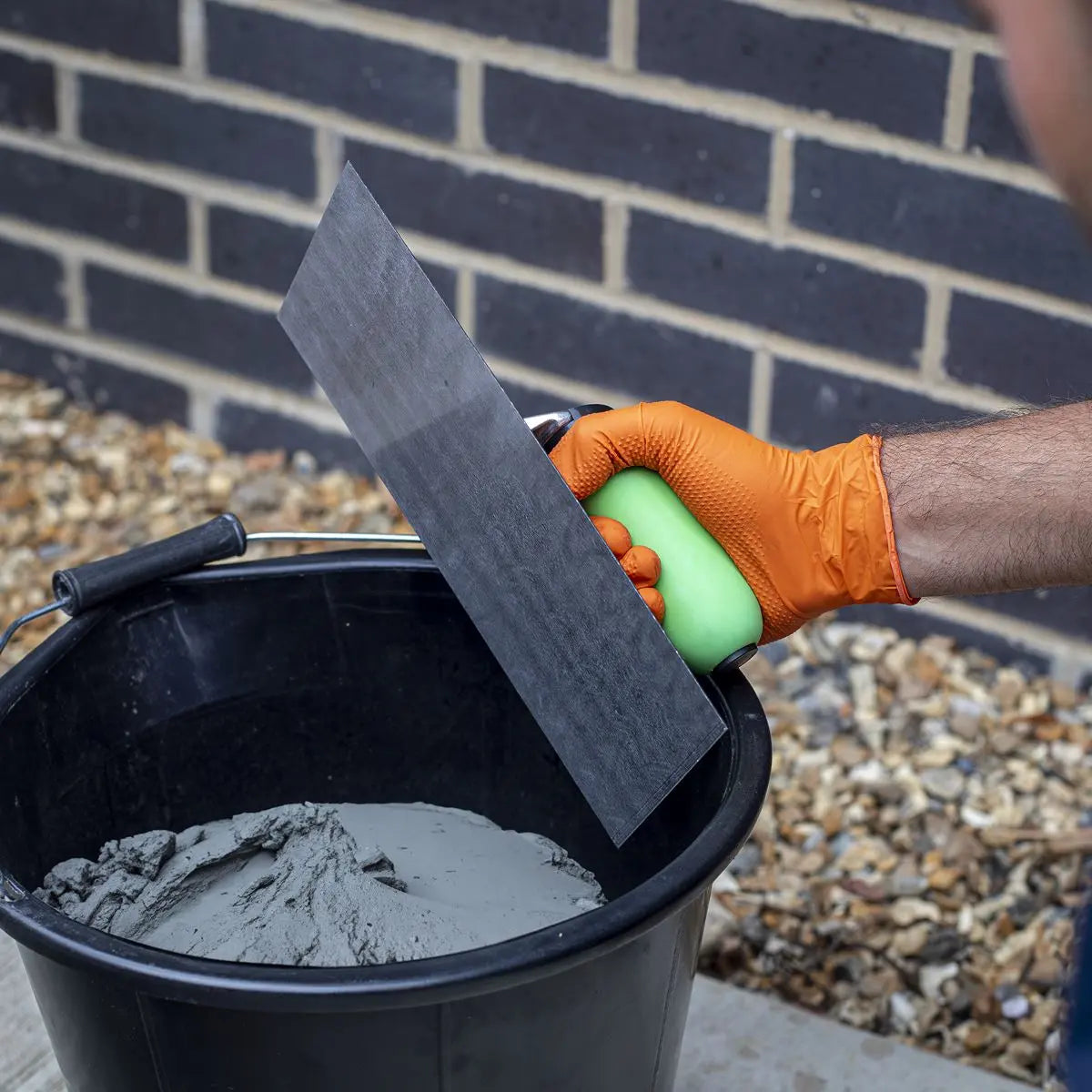 Siegen by Sealey Trowel Set with Soft Grip Handle 5pc White Rose Tools