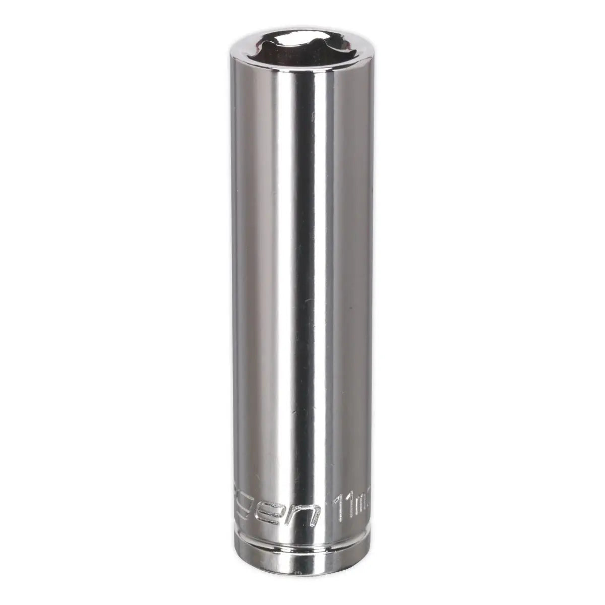 Siegen by Sealey WallDrive® Socket 11mm Deep 3/8"Sq Drive