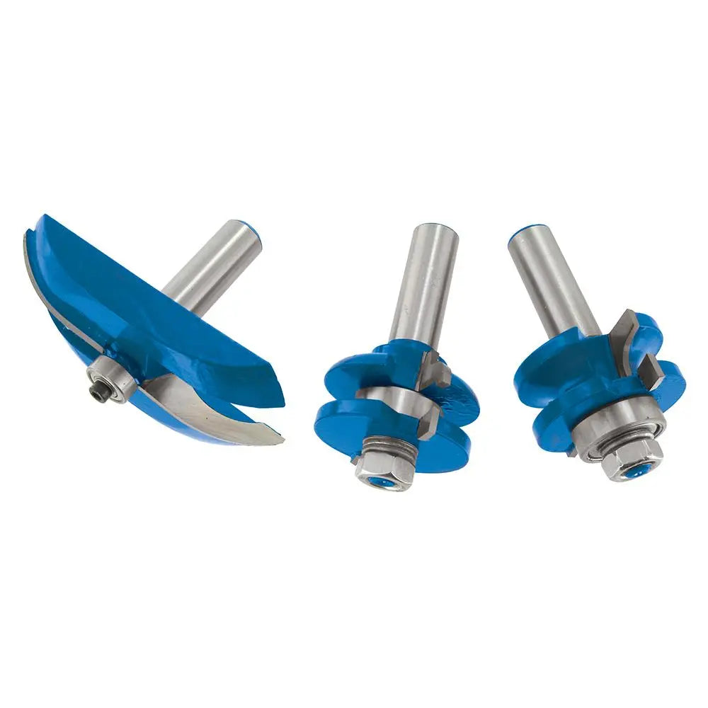 Silverline 1/2" TCT Panel Door Bit Set 3pce 793749  White Rose Tools
