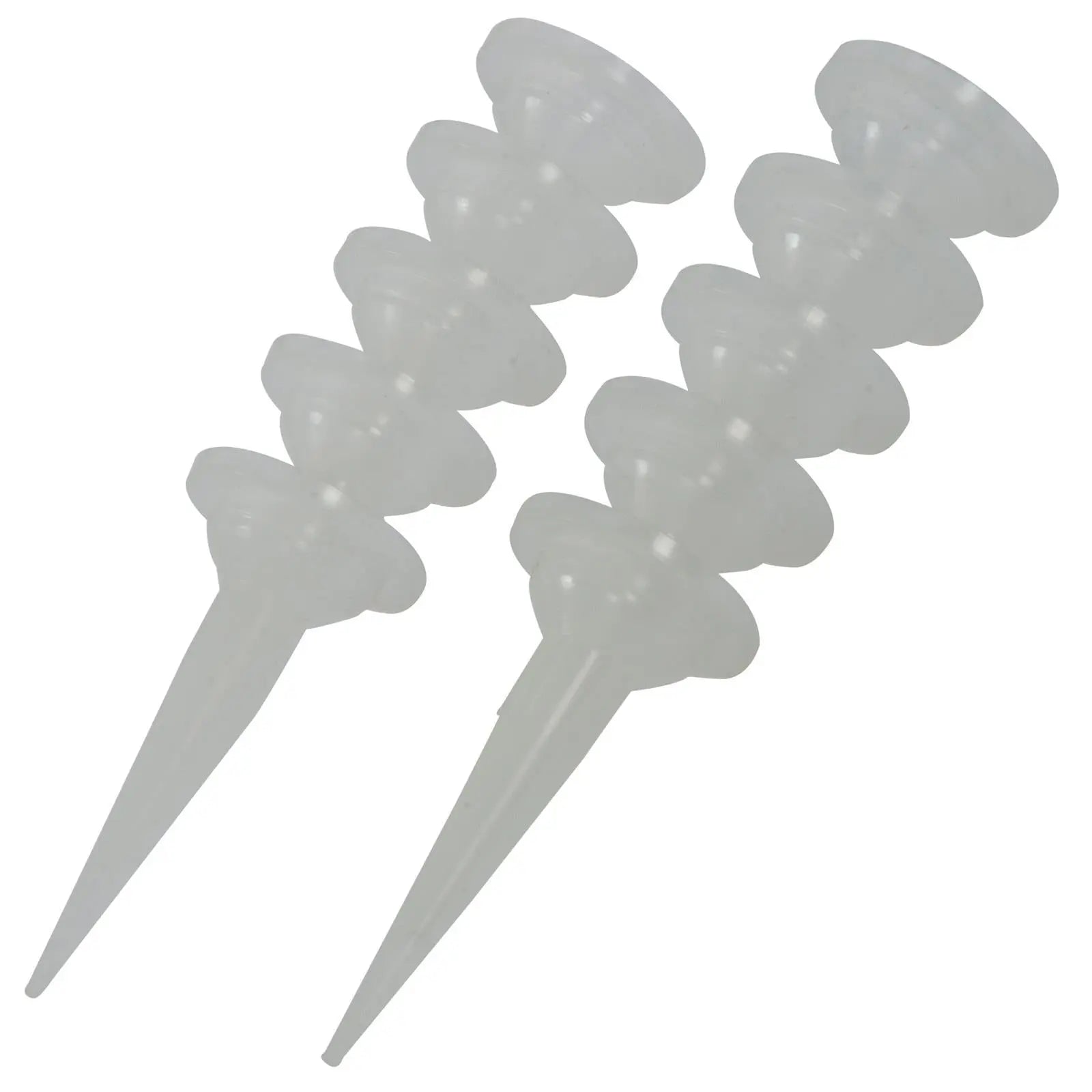 Silverline 10 Pack Silicone Sausage Gun Nozzles Replacements Sealant