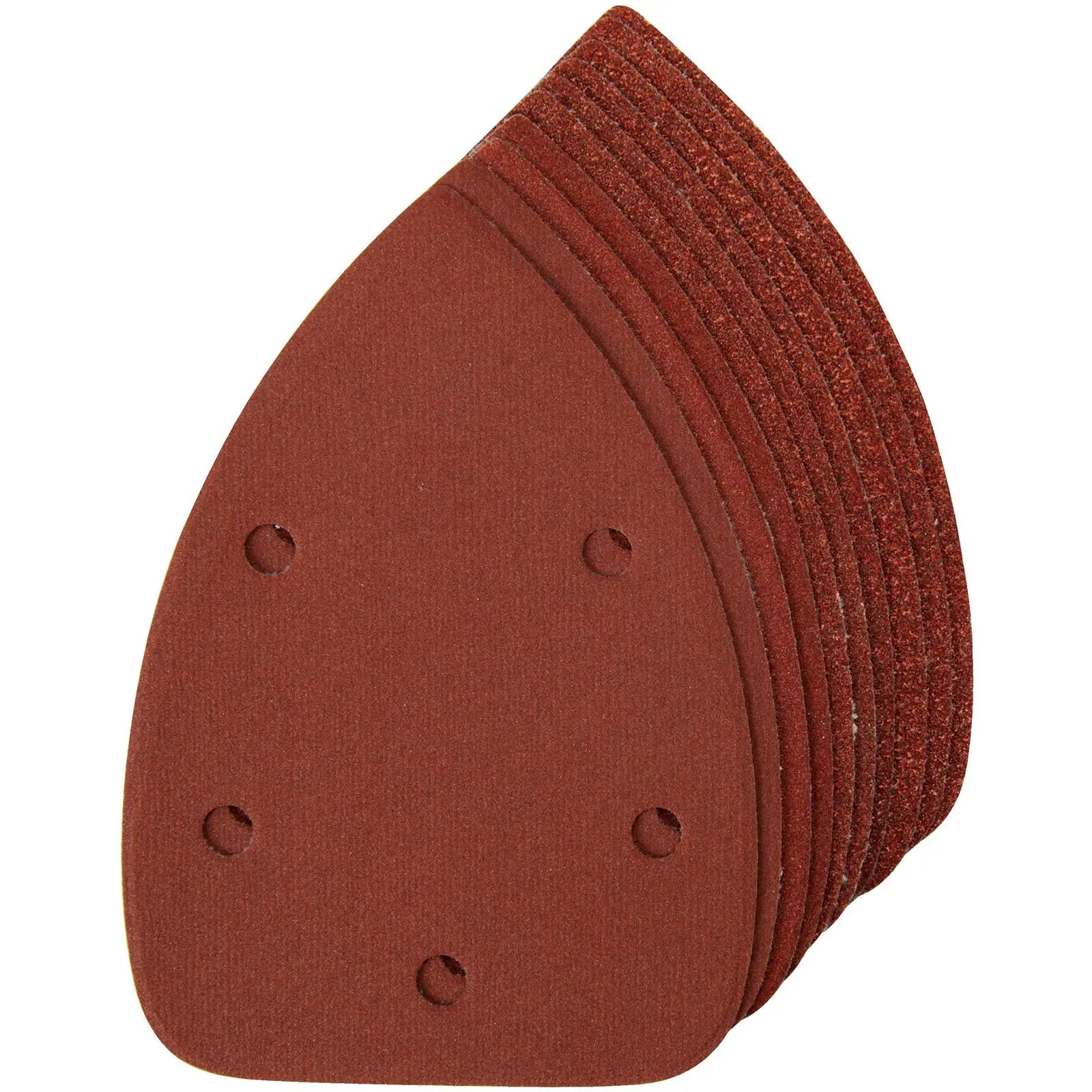 Silverline 10 Piece 140mm Hook & Loop Detail Sander Sheets