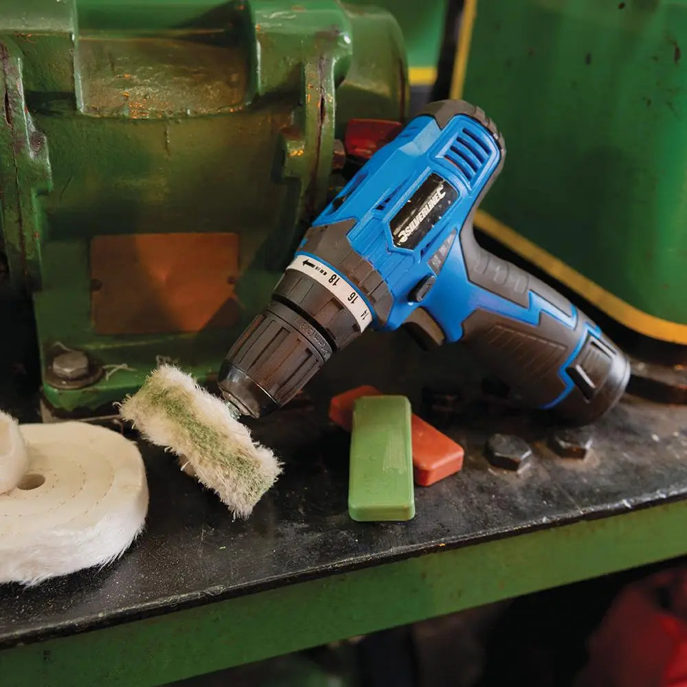 Silverline 10.8V Drill Driver 521457  White Rose Tools