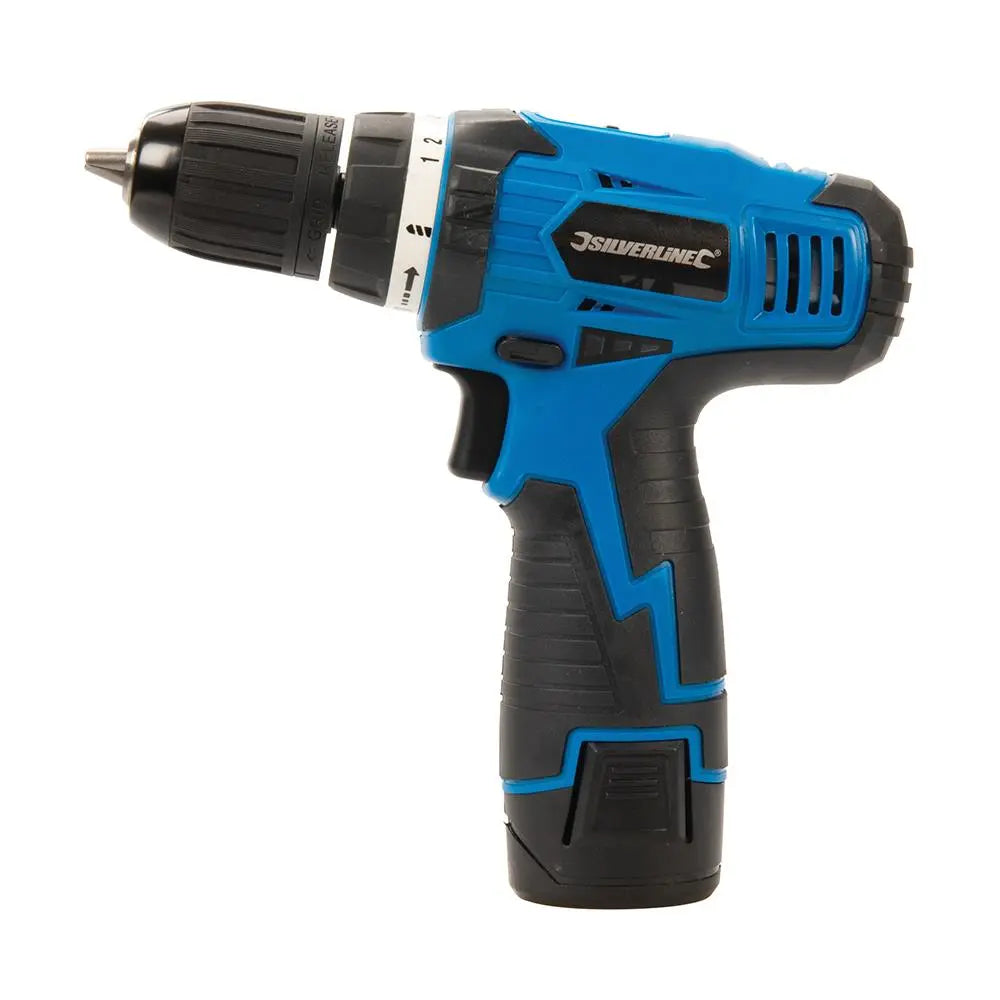 Silverline 10.8V Drill Driver 521457 White Rose Tools
