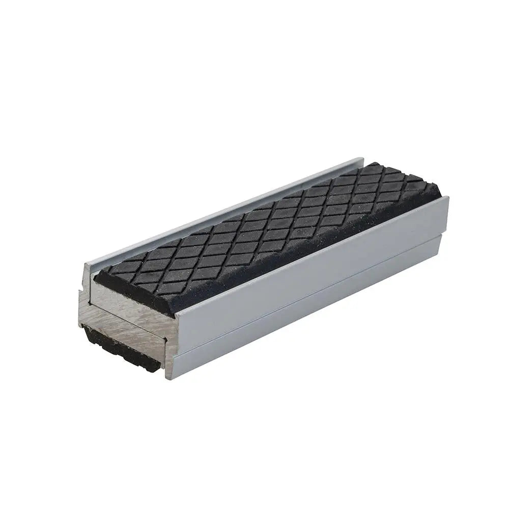 Silverline 100mm Soft Grip Vice Jaws Rubber Magnetic Base Workshop