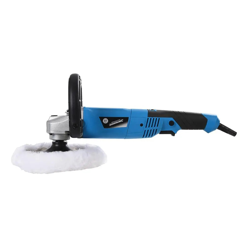 Silverline 1200W Sander Polisher 180mm 264569 White Rose Tools
