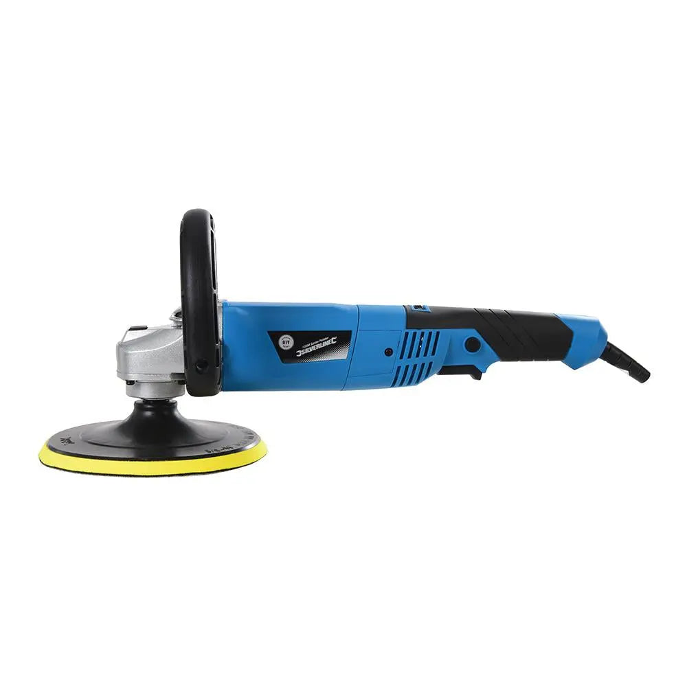 Silverline 1200W Sander Polisher 180mm 264569 White Rose Tools
