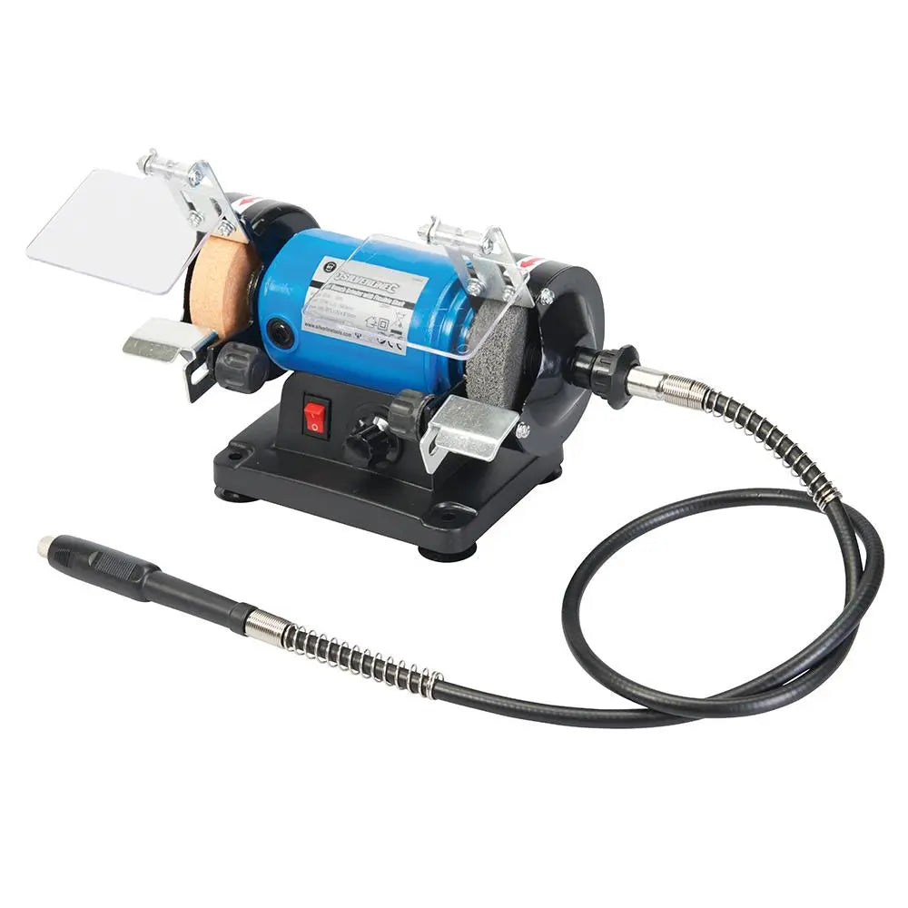 Silverline 120W Multi Grinder 75mm UK 268953  White Rose Tools