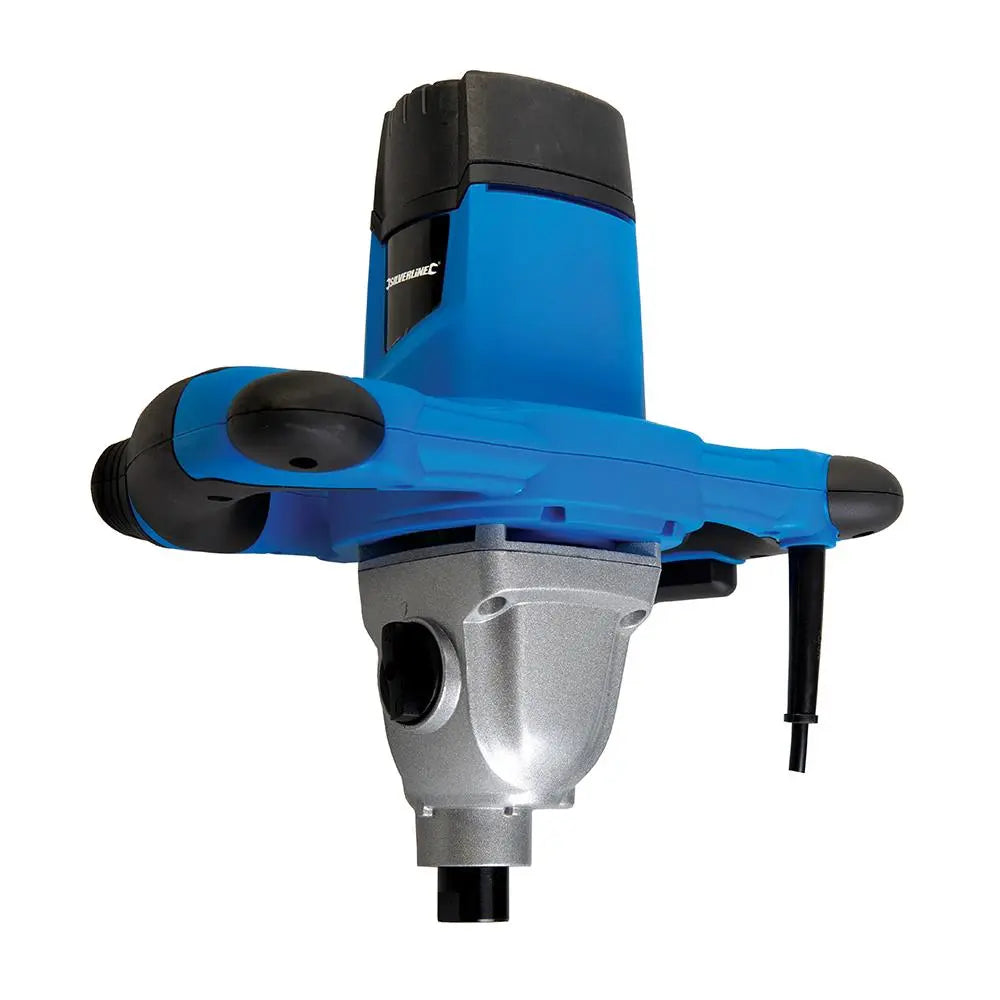Silverline 1220W Plaster Mixer 140mm 264219  White Rose Tools