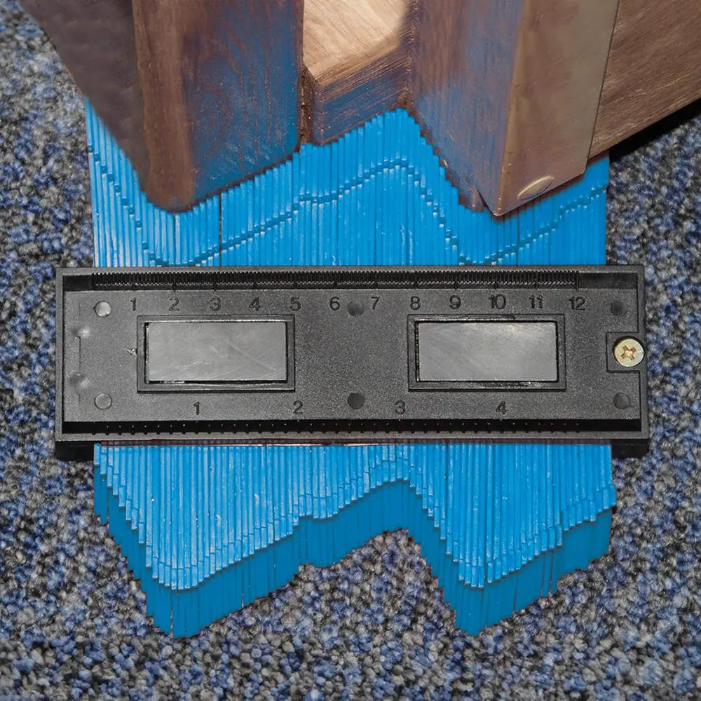 Silverline 125mm Profile Contour Gauge 45mm Deep Decorating Template