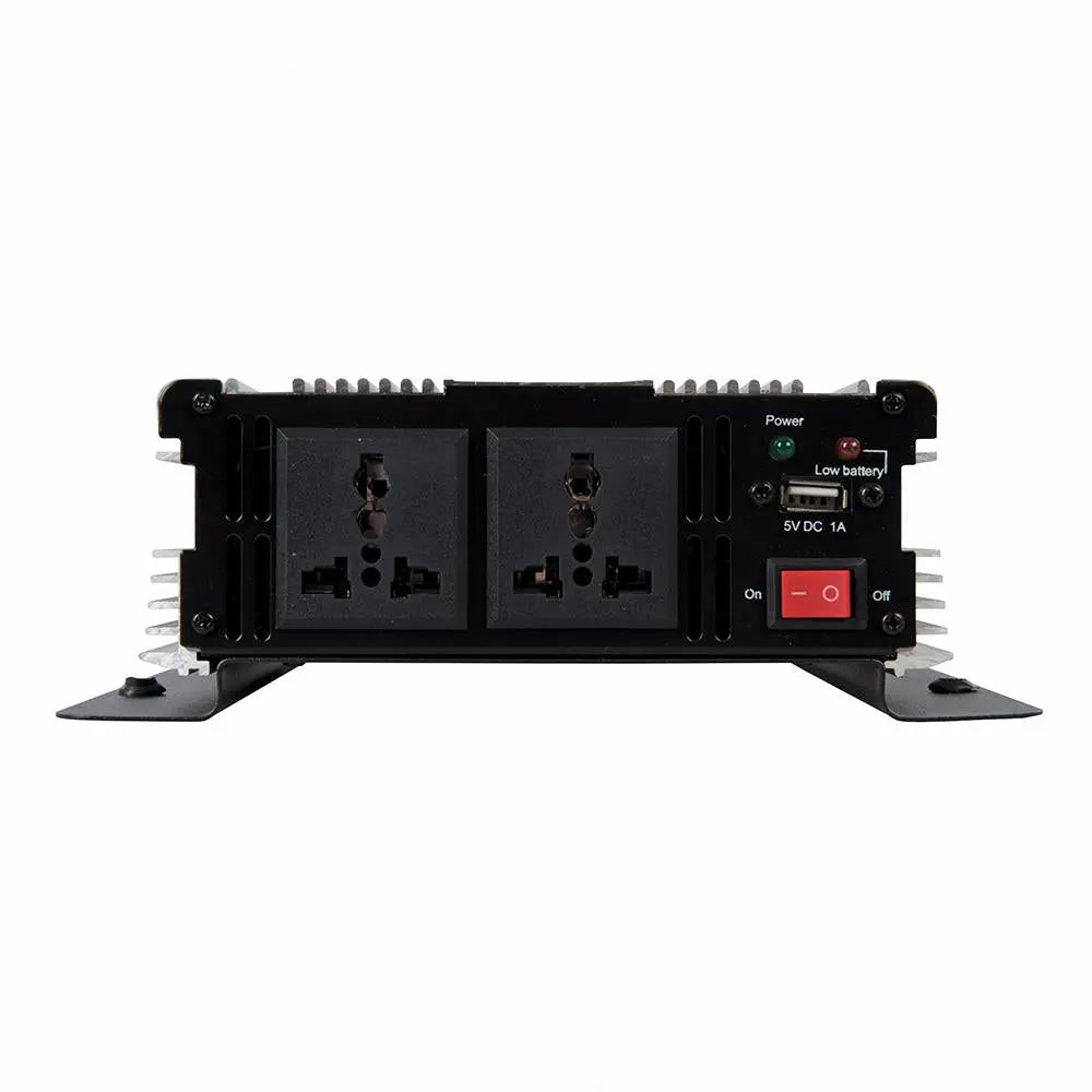 Silverline 12V Inverter 1000W (2 x 500W) 168754 White Rose Tools