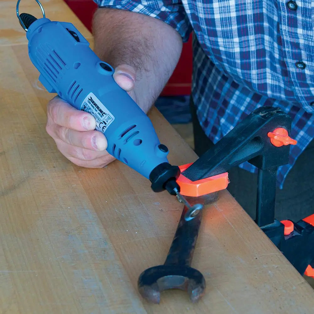 Silverline 135W Multi-Function Rotary Tool 249765 White Rose Tools