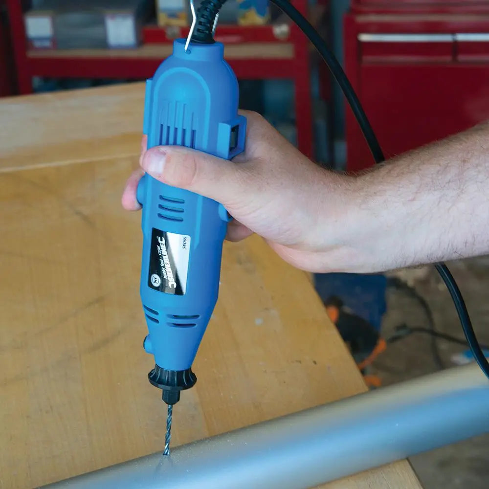 Silverline 135W Multi-Function Rotary Tool 249765 White Rose Tools