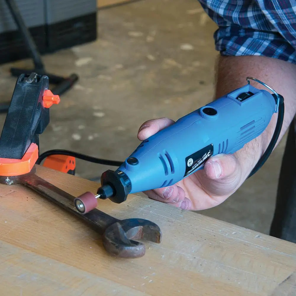 Silverline 135W Multi-Function Rotary Tool 249765 White Rose Tools