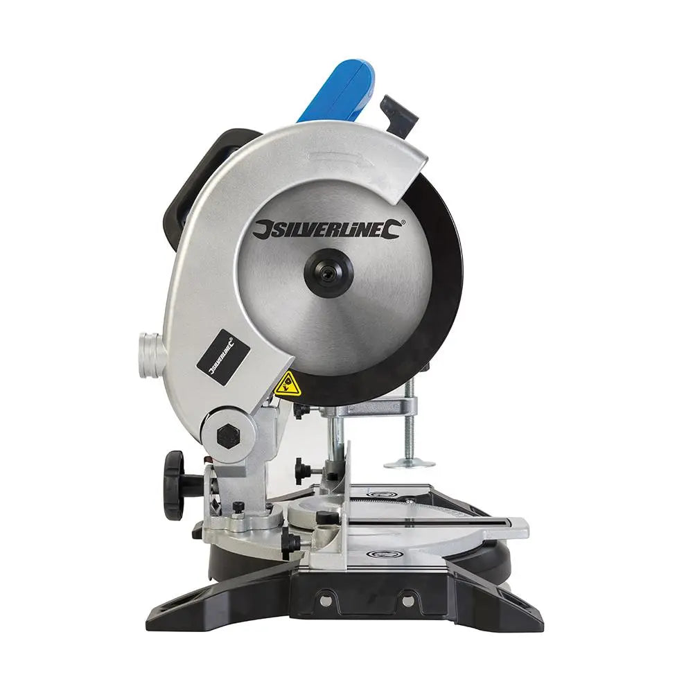 Silverline 1400W Compound Mitre Saw 210mm 262705  White Rose Tools