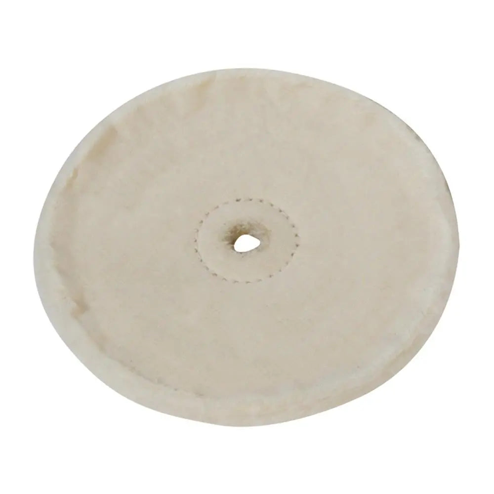 Silverline 150mm Loose Leaf Cotton Buffing Wheel Polishing Bench Grinder