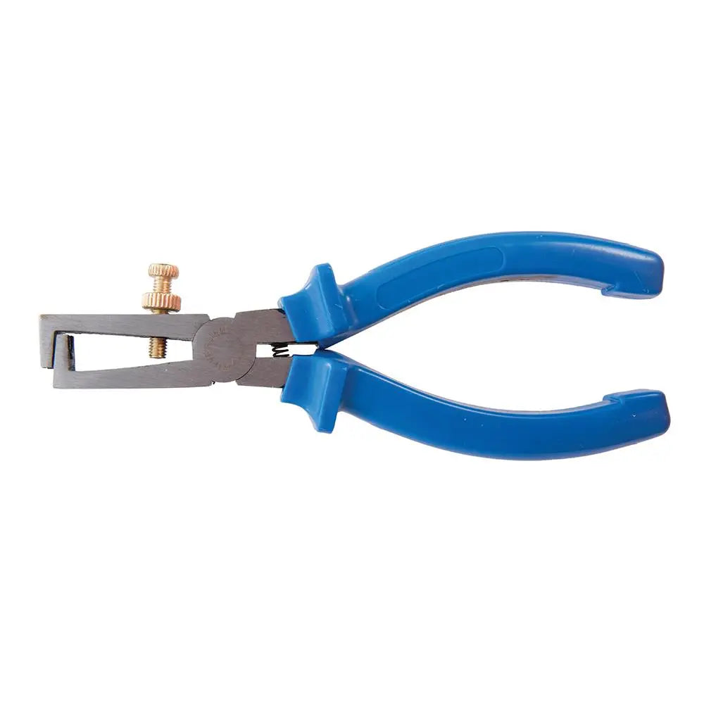 Silverline 160mm Wire Stripping Pliers V-Groove Adjustable Strippers