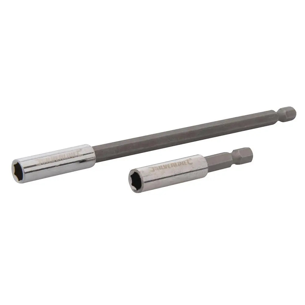 Silverline 2 Piece Screwdriver Bit Holder Set 60 & 150mm Quick Change