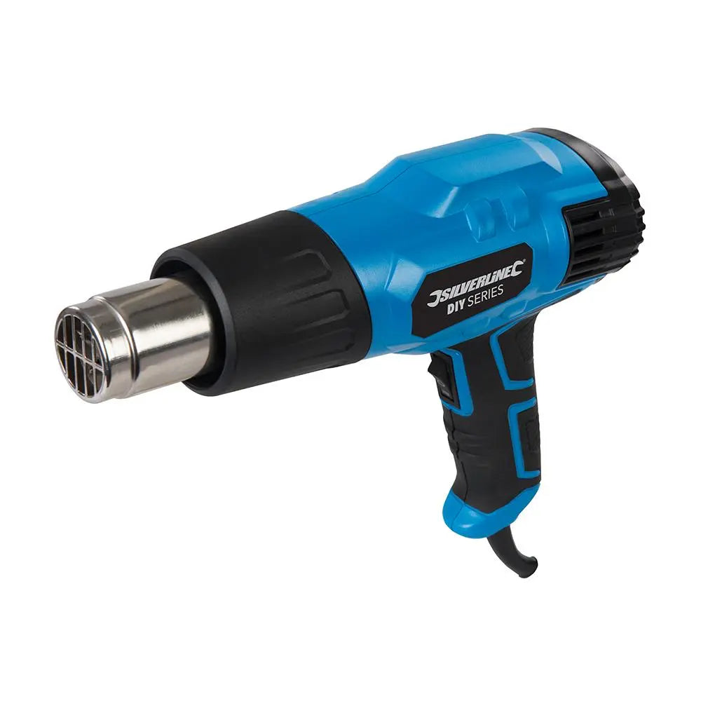 Silverline 2000W Heat Gun 550ºC 127655  White Rose Tools