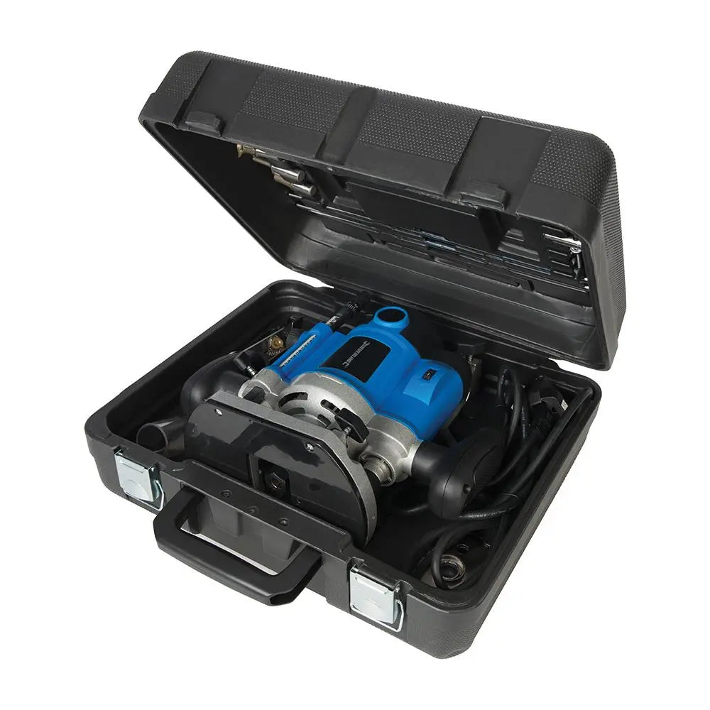 Silverline 2050W Plunge Router 1/2" 124799 White Rose Tools