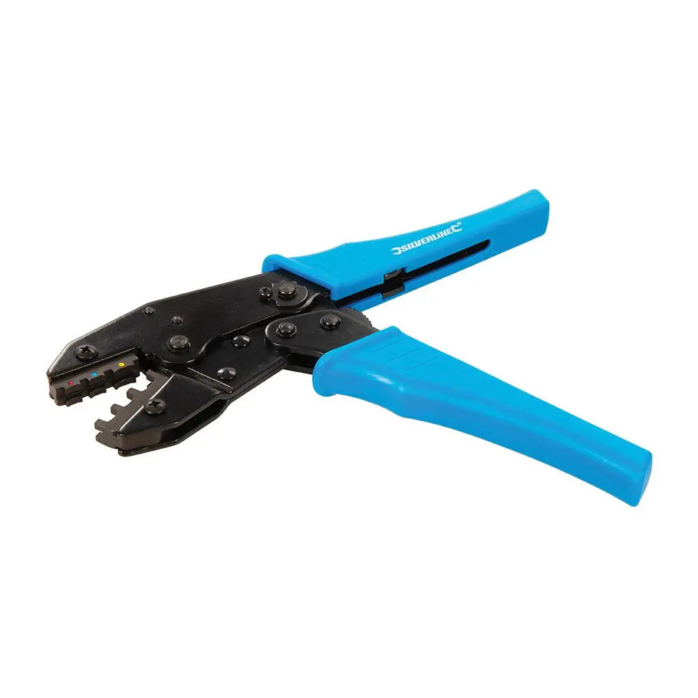 Silverline 230mm Expert Ratchet Crimping Tool 0.5-6mm Wire Electrician