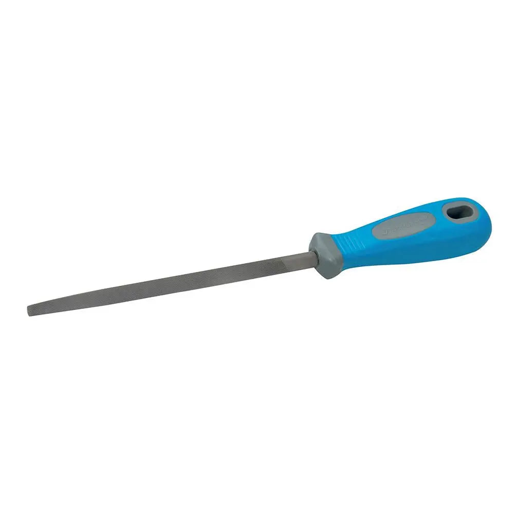 Silverline 250mm Tri Square File 2nd Cut Engineers Mechanic Garage