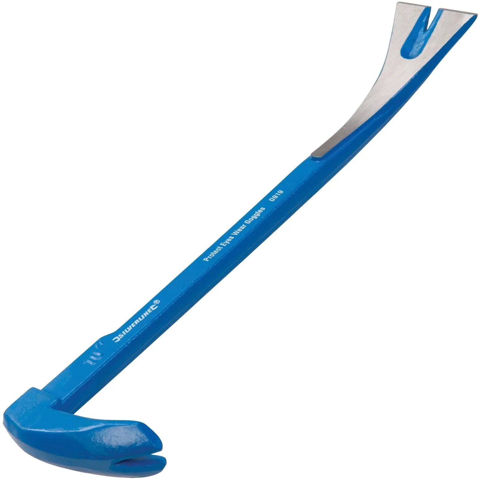 Silverline 250mm Wide Blade Pry Bar Nail Screw Puller Implement Skirting