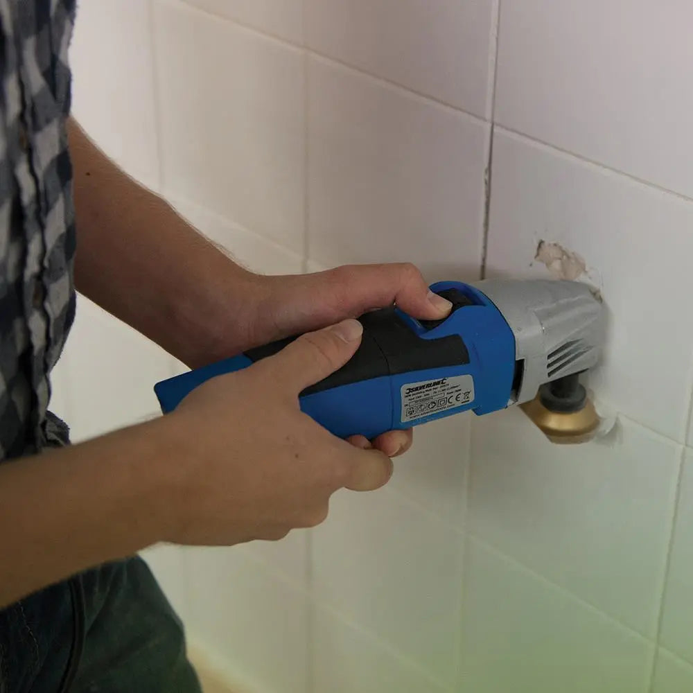 Silverline 3 Piece Multi-Cutter Ceramic Blade Set Cutting Griding Concrete