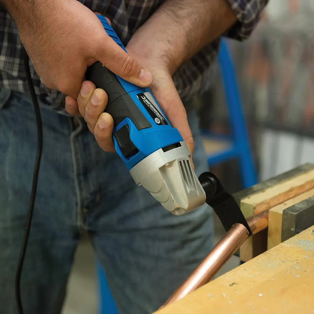 Silverline 3 Piece Multi-Cutter Saw Blade Set Oscilating Cutter HCS Scraper