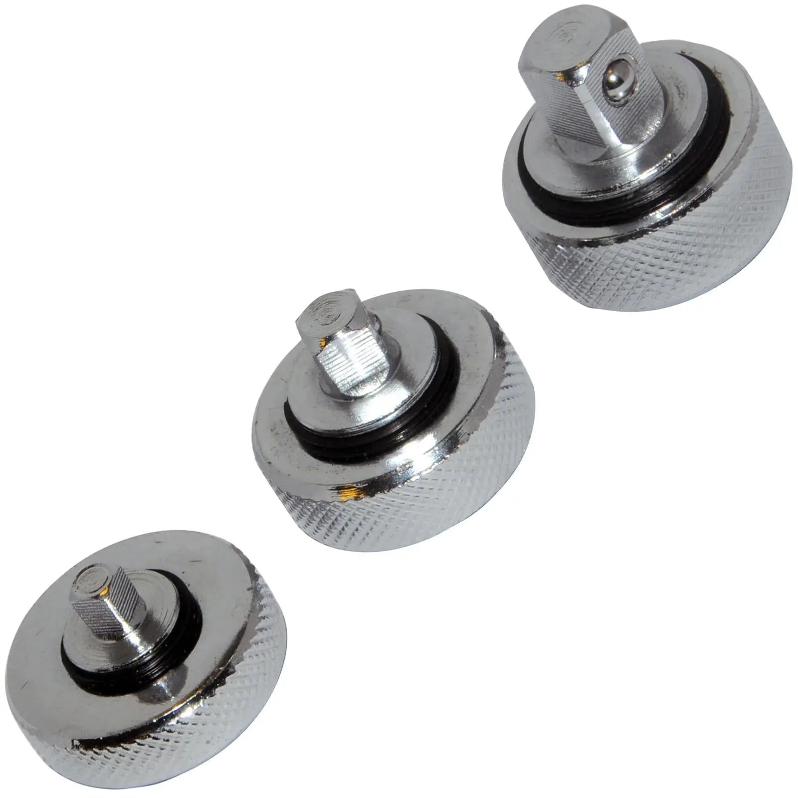 Silverline 3 Piece Palm Ratchet Set Drive Two-Way Drop Forged Body Garage