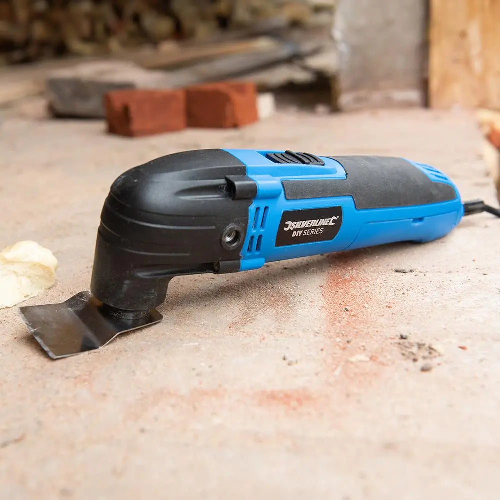 Silverline 300W Multi Tool 430787 White Rose Tools