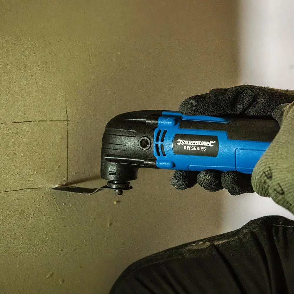 Silverline 300W Multi Tool 430787 White Rose Tools