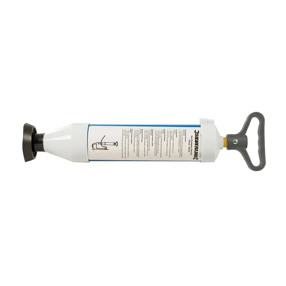Silverline 370mm Blast Wastepipe Unblocker Plunger Bath Sink Shower