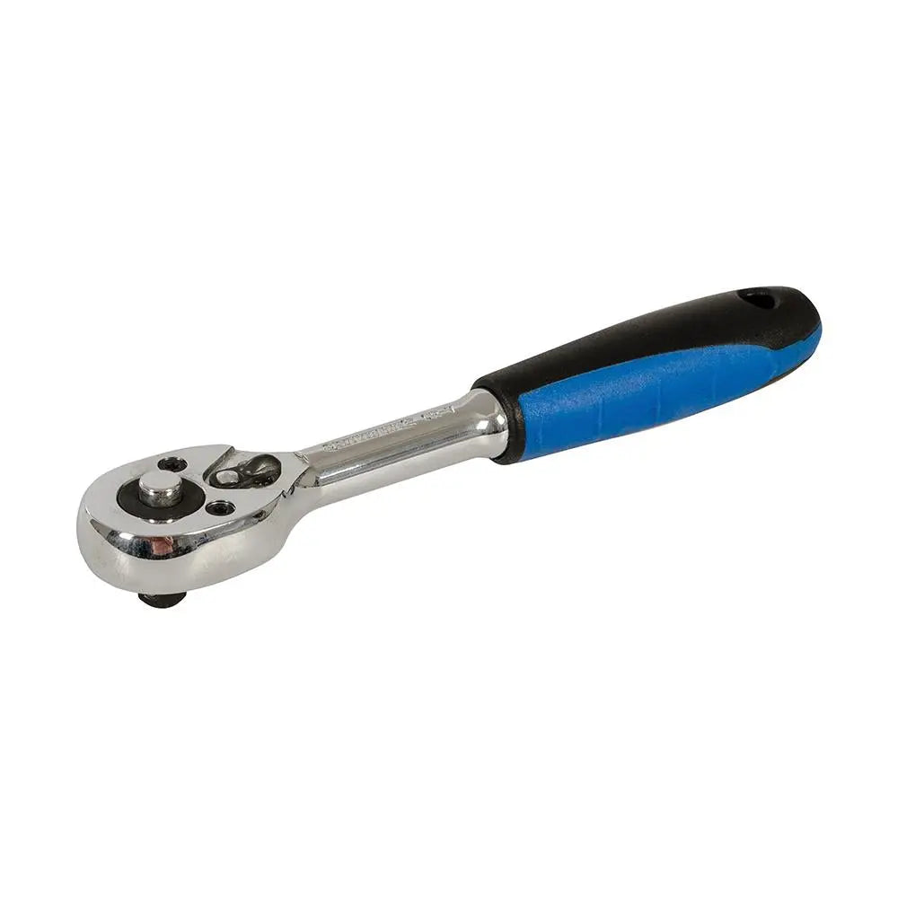 Silverline 38 Piece 1/4" Drive Metric Socket Wrench Set Extension Bar Ratchet Handle